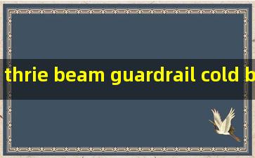 thrie beam guardrail cold bending machine